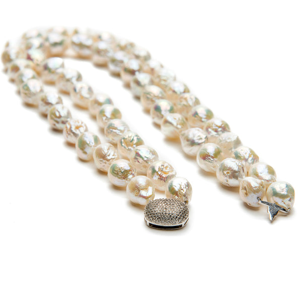 Double Strand Pearl Neklace