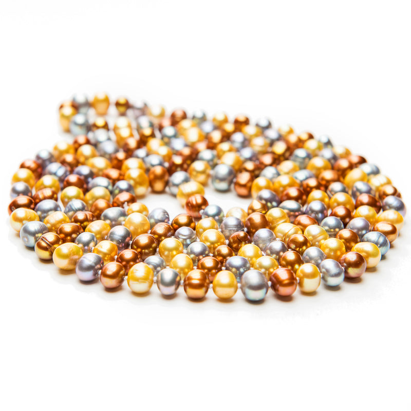 60" Pearl Rope Necklace