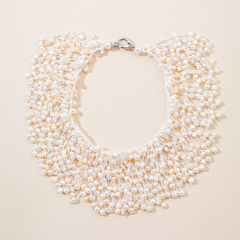 Renee Pearl Collar Necklace | Urban Outfitters Mexico - Clothing, Music,  Home & Accessories