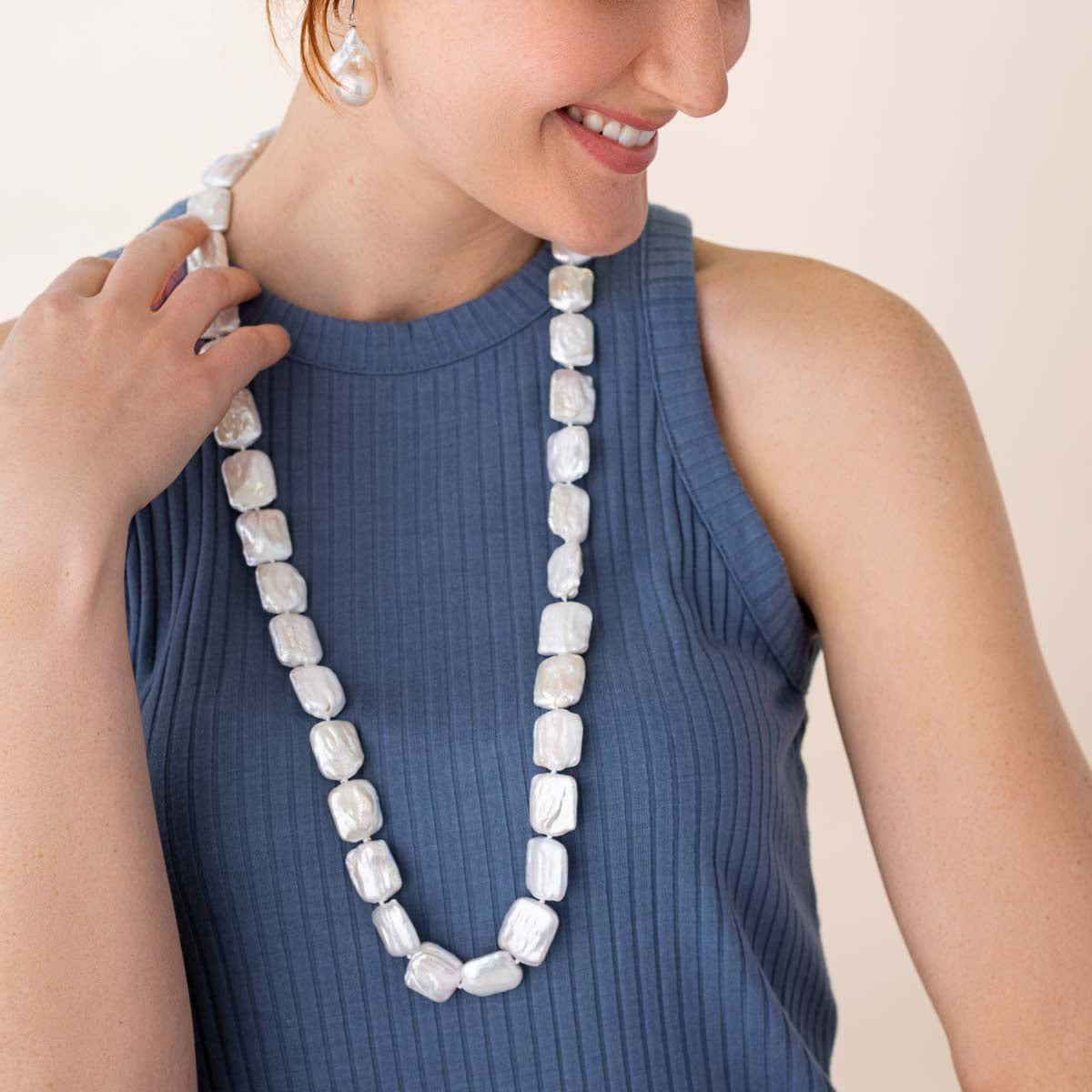 ブレスレット LESS IS MORE long pearl necklace 81eWRzA+CpL._UF894,1000_QL80_.jpg